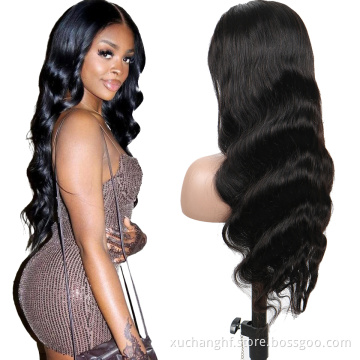 150% 180% 200% Density 40 Inch Wig Vendors Transparent HD Lace Natural Hair Brazilian Full Lace Wigs Lace Front Human Hair Wigs
